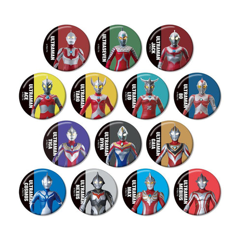 『ウルトラマンシリーズ』トレーディング缶バッジ ver.A(単位/BOX)